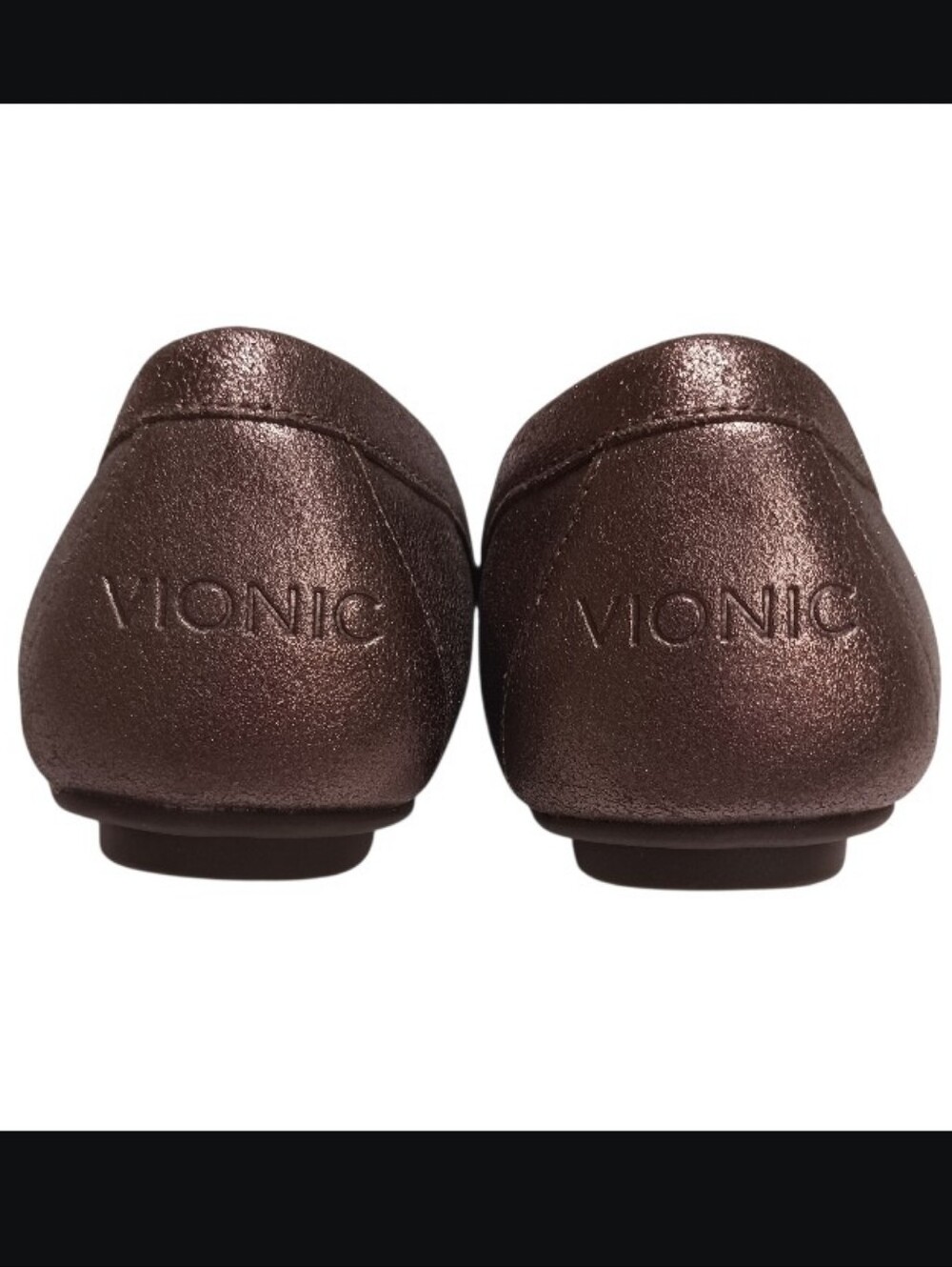 Vionic Debbie Metallic Moccasin Driving Loafer Bronze - Picture 8 of 13